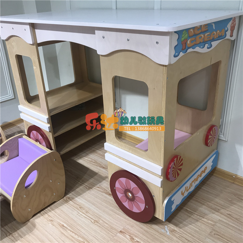 幼儿园仿真早教角色扮演冰淇淋车