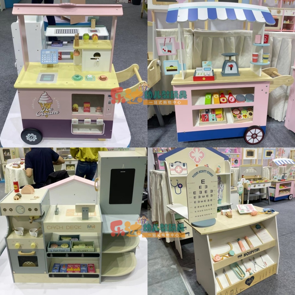 木制小卖部糖果车自动冰淇淋