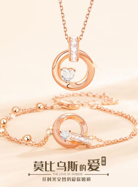 纪思梵（CHEESEFAN）轻奢本命年龙珍珠项链女玫瑰金色锁骨链新年