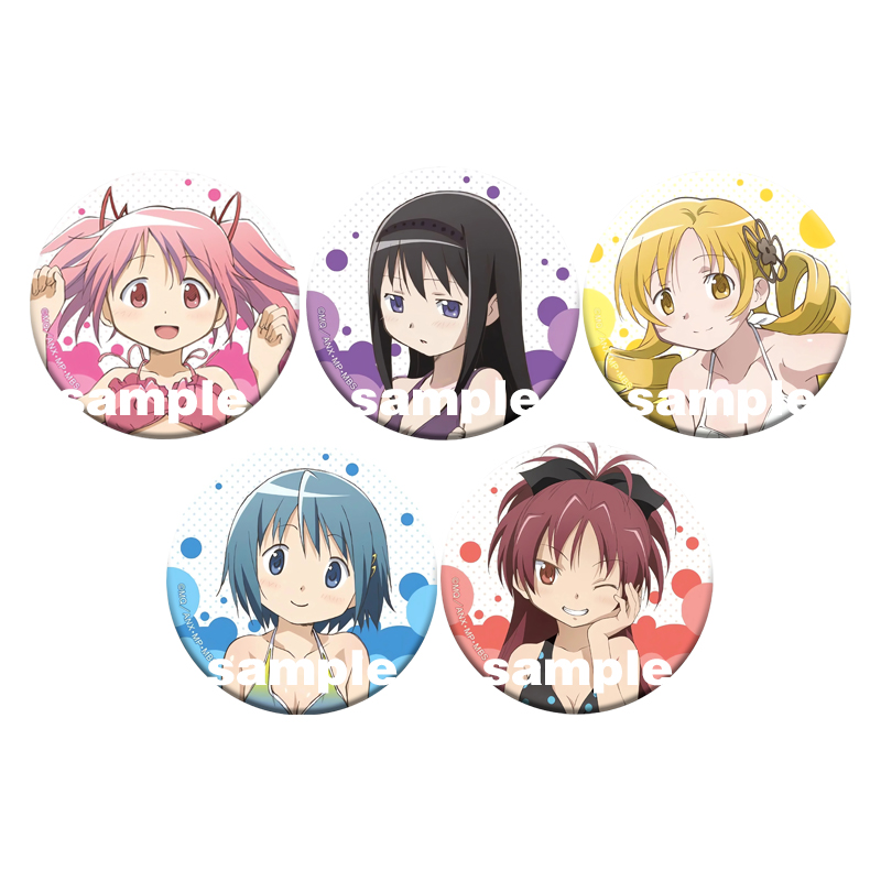 动漫魔法少女小圆同人徽章鹿目圆晓美焰CP系列胸针吧唧学生礼物