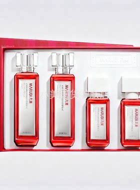 丸美小红笔多重胜肽菁致悦颜水乳礼盒第二代补水保湿紧致淡纹2.0