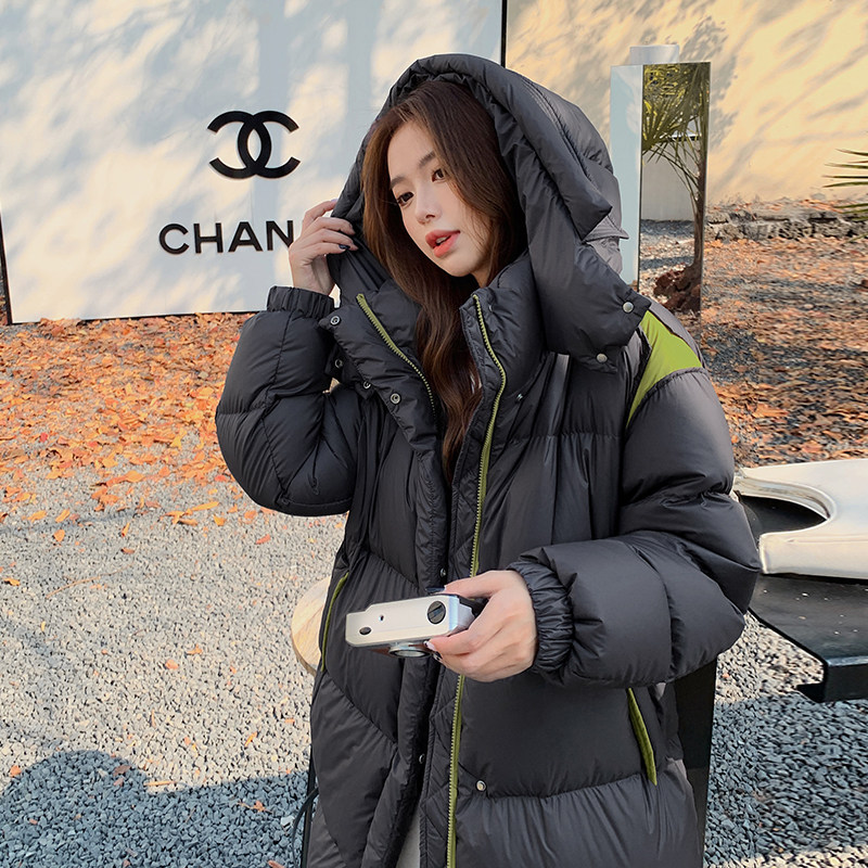 2022年新款加厚长款过膝羽绒服123A-6678-P195-K278，女装棉衣/棉服，浙宝123A