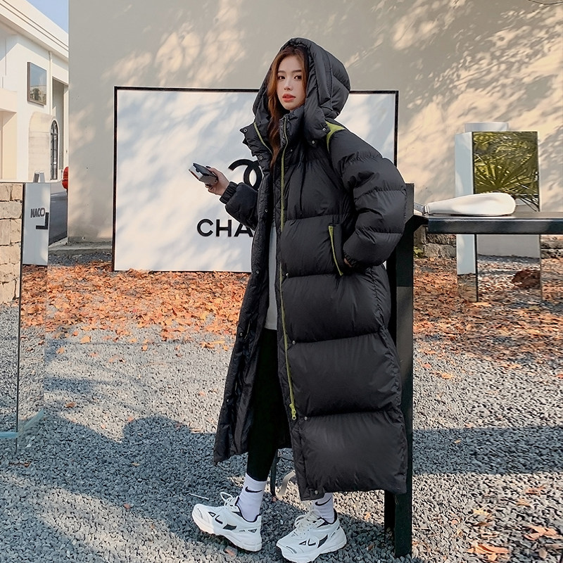2022年新款加厚长款过膝羽绒服123A-6678-P195-K278，女装棉衣/棉服，浙宝123A