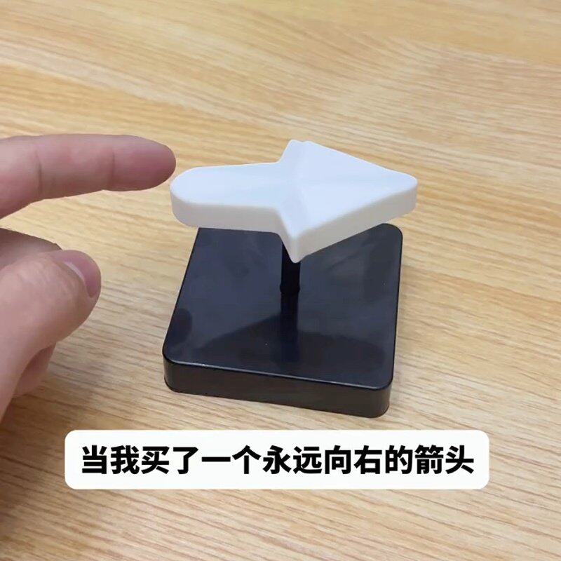 永远向右的箭头视觉错觉玩具儿童魔术道具黑科技新奇特整蛊解压