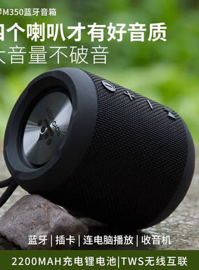 朗琴（ROYQUEEN）M350便携式蓝牙音箱户外重other/其他 蓝牙音箱