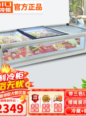 百利（BAILI）移动摆摊冰箱展示柜冰柜商用冷冻柜三轮车摆地摊烧
