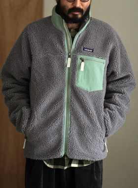 25新款复古Retro-X抓绒衣Patagonia羊羔绒防风保暖男23056 23057