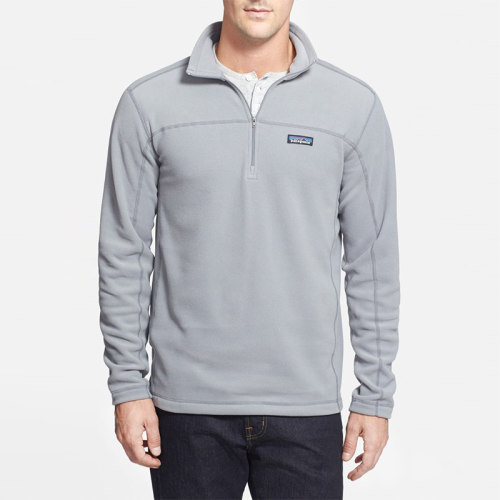 巴塔柔软超轻便透气抓绒套头衫