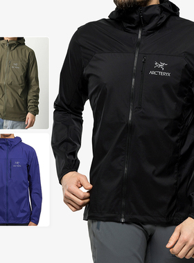 现货始祖鸟皮肤风衣Arcteryx Squamish男户外透气夏季7745/7411