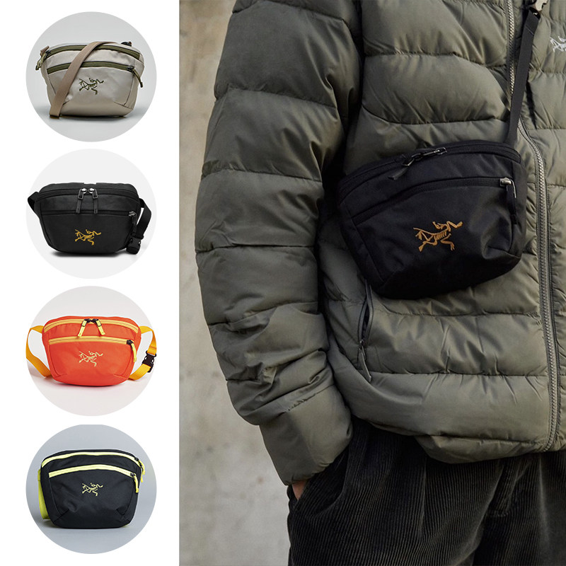 现货25新款始祖鸟单肩挎包Arcteryx Mantis男女腰包胸包8973 9234