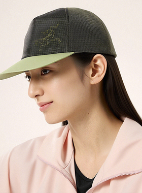 一博同款现货始祖鸟速干鸭舌帽网纱透气棒球帽遮阳帽Trucker Hat