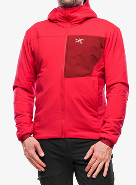 现货新款始祖鸟防风软壳冲锋衣棉服男士Proton Hoody保暖棉衣8436