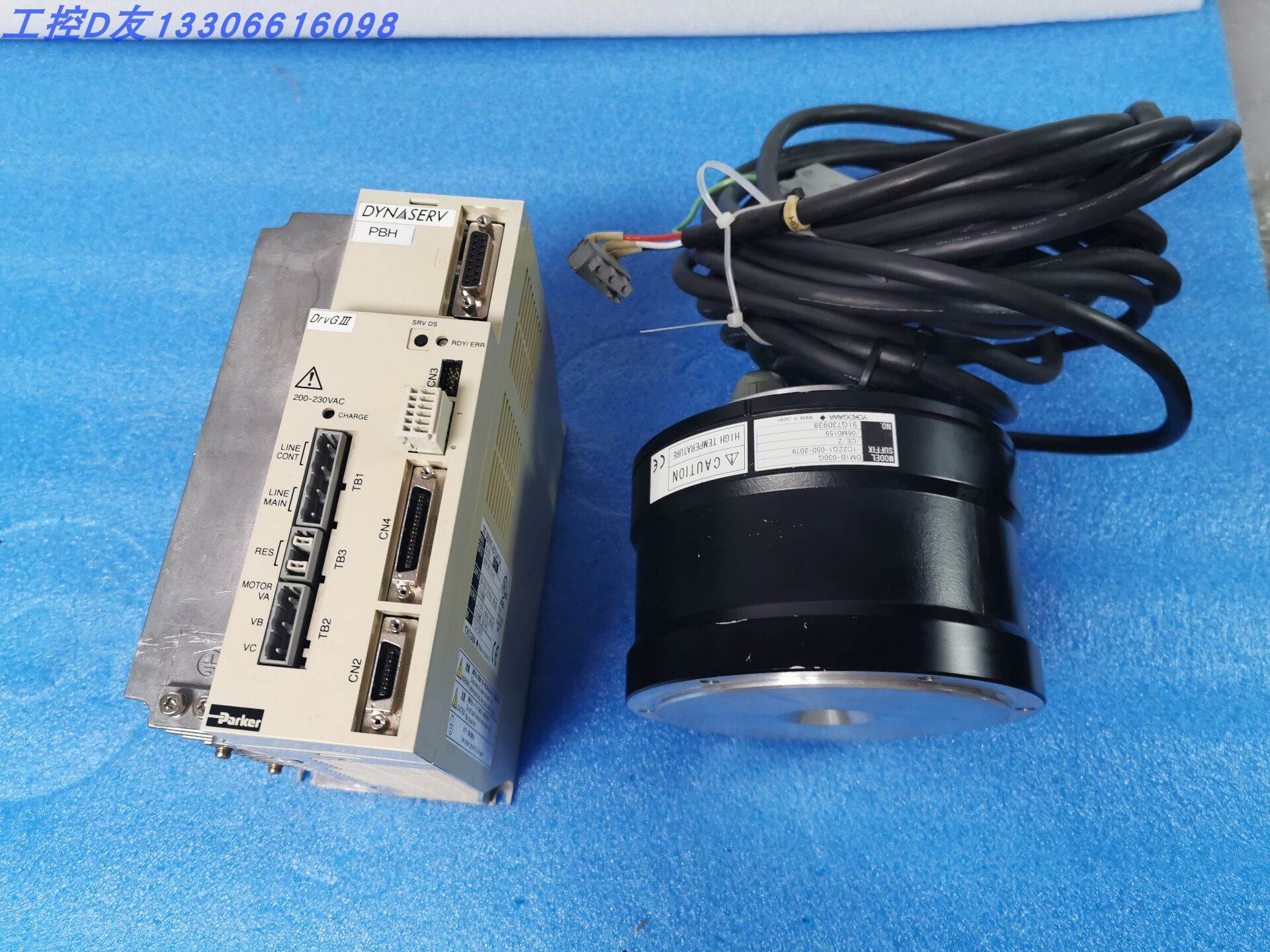 YOKOGAWA直驱电机UD1BG3-030N-6KC-2TA-N DM1B-030G成色漂亮带线