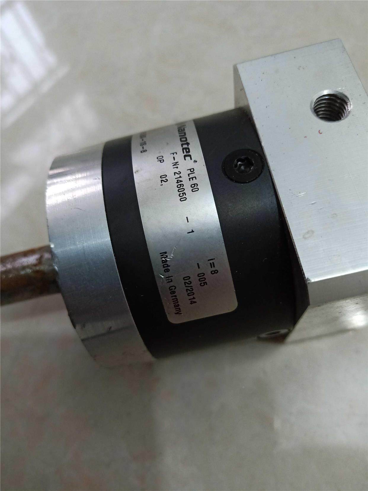 二手 nano2tec减速机 0gpe60-1s-8 plvone 60 f-nr 14605l0-1 -05