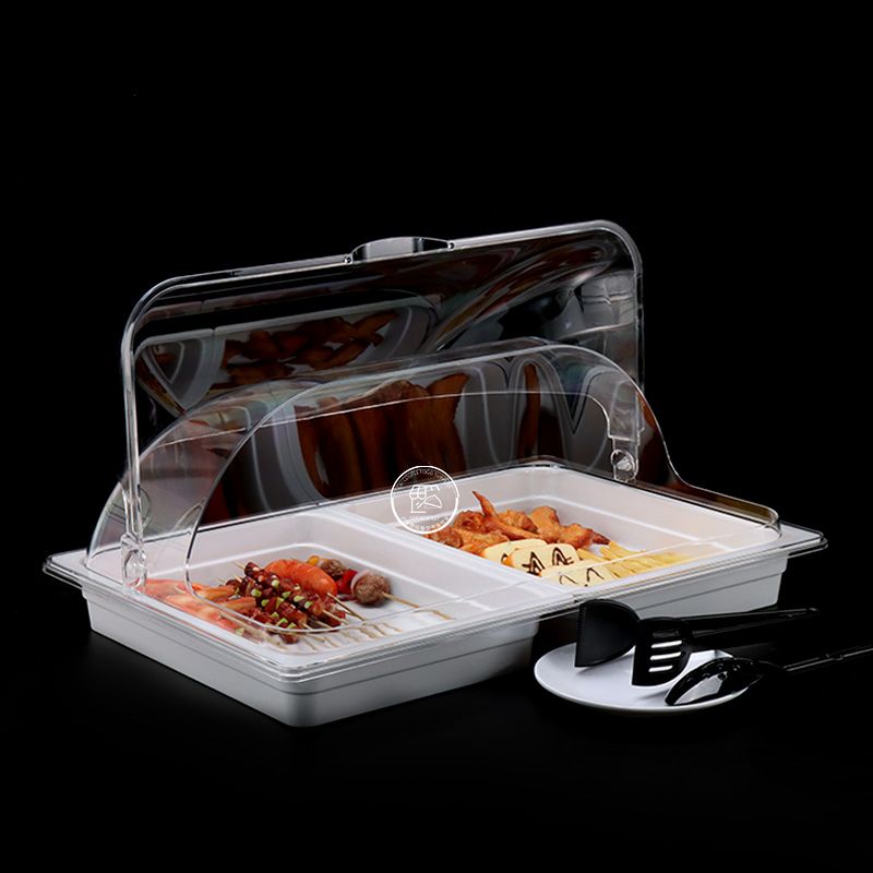 翻盖面包蛋糕托盘带盖食