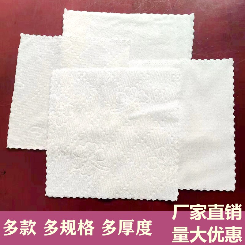 餐厅酒店白色小毛巾一次