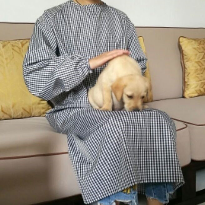 成人男女加长款过膝长袖