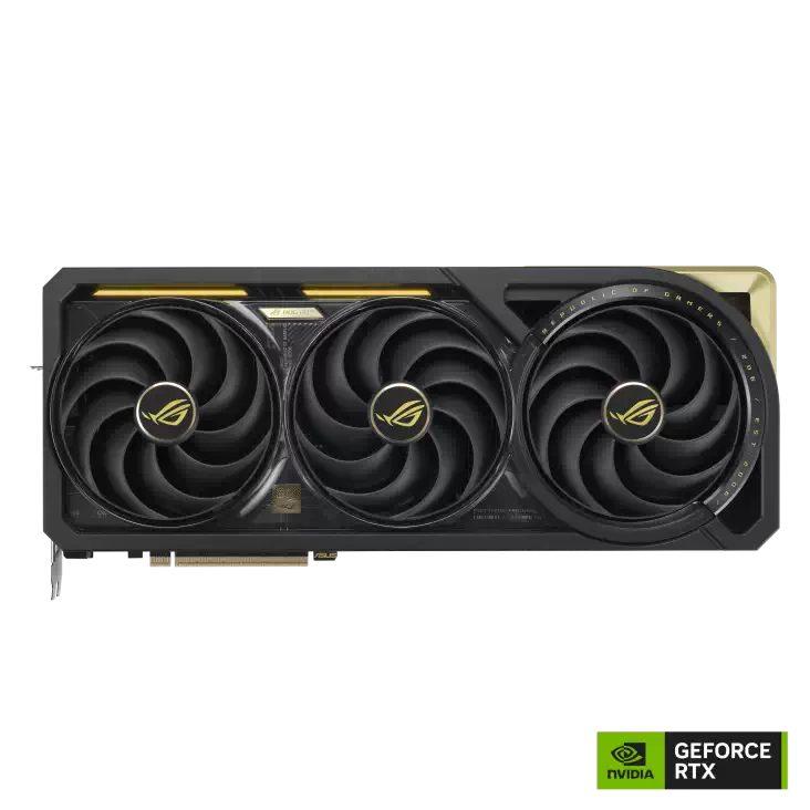 Asus Rog Astral Night God Geforce Rtx 5090Dv2 รุ่นลิมิเต็ดเอดิชันครบรอบ 20 ปี ระบบระบายความร้อนแบบ Liquid Gold
