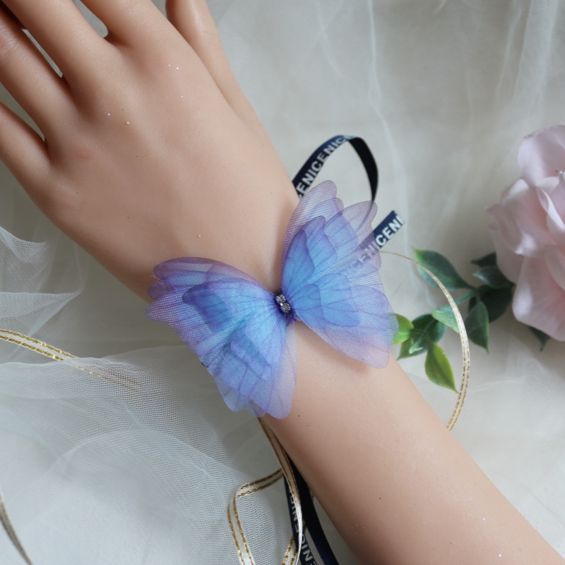 吾家婚品结婚伴娘团超仙手腕花