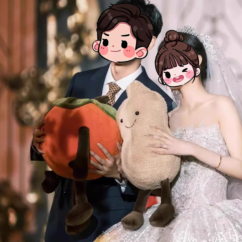 吾家婚品结婚婚房压床娃娃