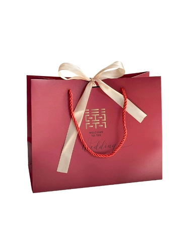 Красная праздничнная льняная сумка, подарок на день рождения, изысканный стиль