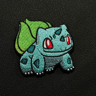 《神奇的妙蛙种子》 星星精品原创臂章高品万针刺绣魔术贴士气章