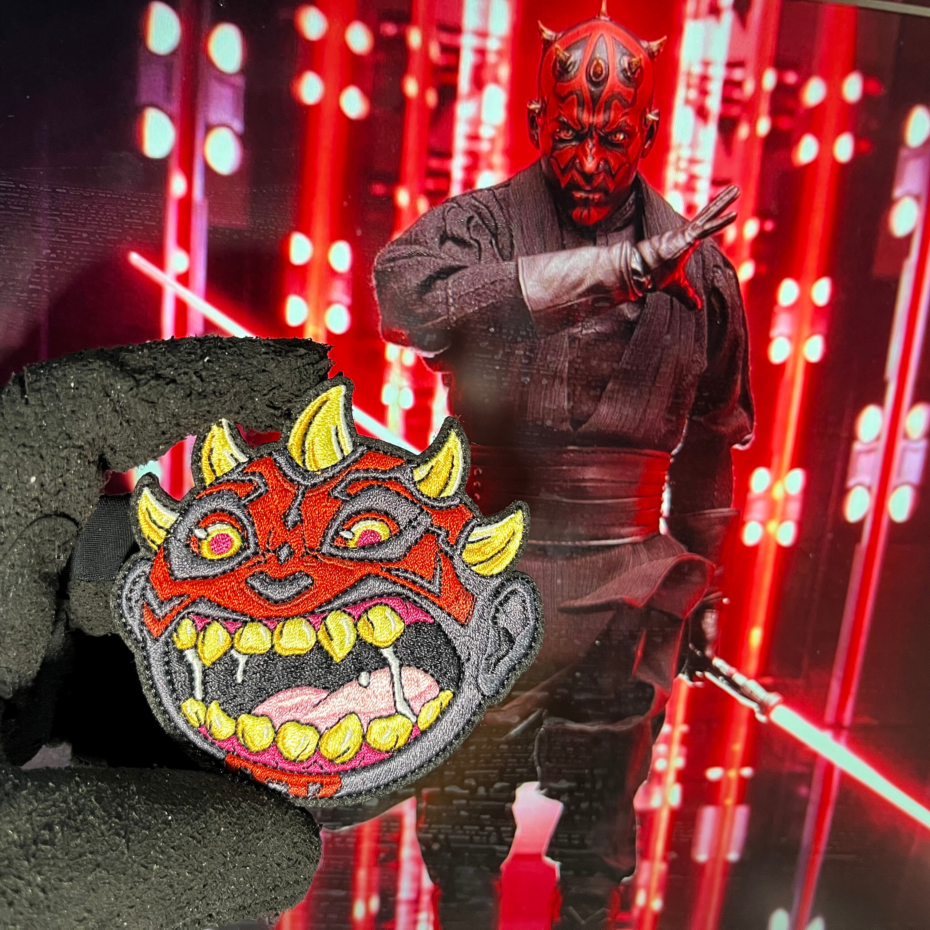 《达斯·摩尔》怪物球系列德国PATCHLAB进口刺绣魔术贴士气章