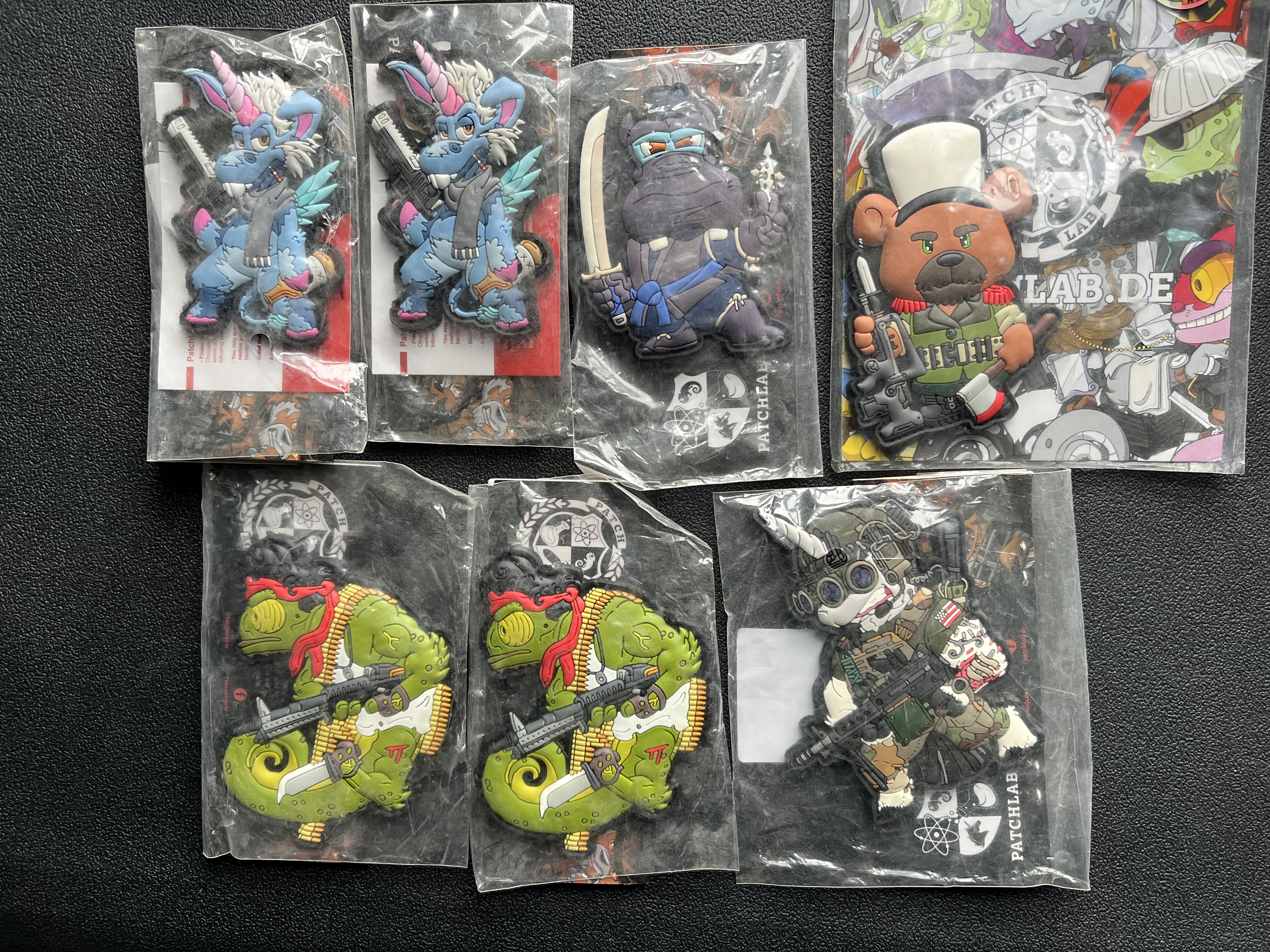 《清仓系列》系列德国PATCHLAB进口PVC魔术贴士气章