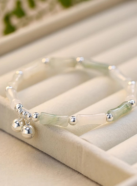 女925银小众轻奢竹节手链高级