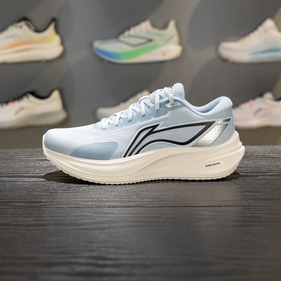 李宁越影5跑步鞋男鞋2026新款厚底减震保护简约舒适运动鞋ARHW003