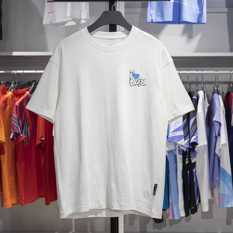 李宁短袖男子纯棉透气T恤