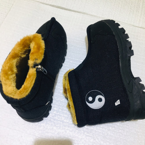 天师豪礼冬季太极鞋练功鞋道士棉鞋道云勾鞋高功鞋运动鞋保暖鞋