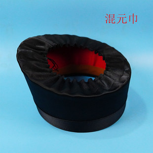 道家用品混元巾全真道帽武当山道巾帽子道士头巾男女同款庄子巾