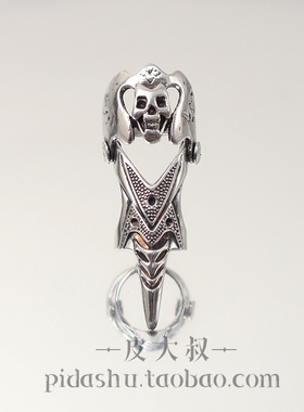 朋克风戒指个性骷髅头指环