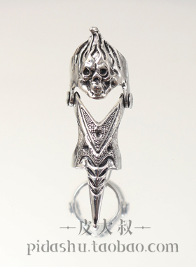 复古戒指个性摇滚关节指环