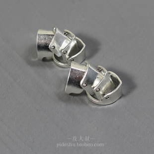 亚比时尚朋克风情侣关节戒指金属质感铠甲手指活动指环指套手饰品