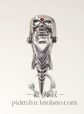 新款戒指朋克个性骷髅脸指环