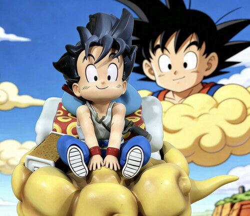 现货翻模1.0短笛筋斗云悟空骑云悟空手办模型GK