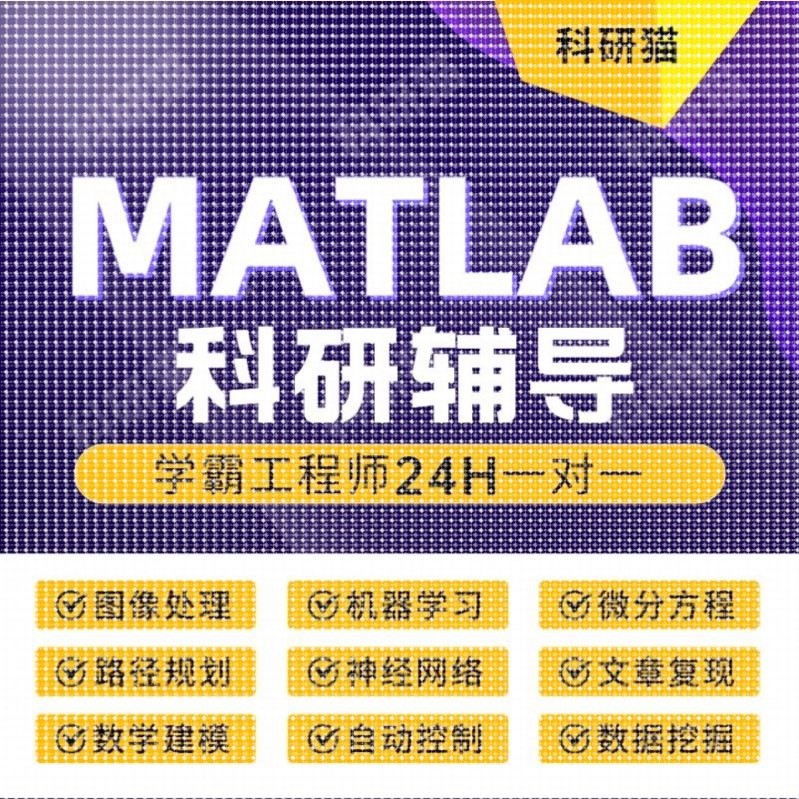 Matlab代码帮做程序代编图像处理通信彷真路径规画覆现算法优化