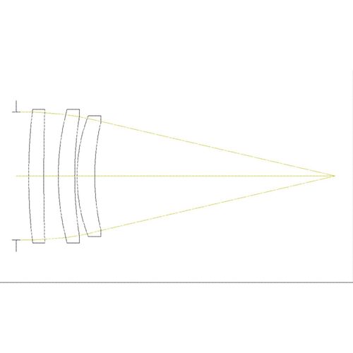 干涉仪配套镜头设计 zemax光学系统设计 光学镜头设计
