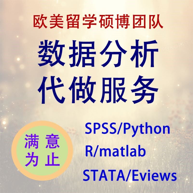 r语言代做python数据分析深度机器学习算法经济金融统计stata实证