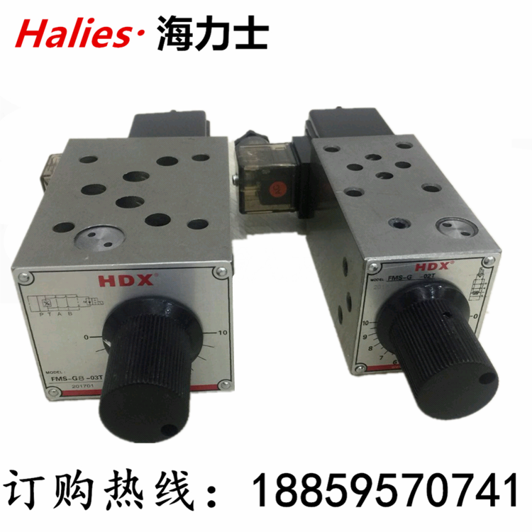 台湾海德信HDX电磁调速阀FMS-G4-03T FMS-G6-03T G8 G12 03A B P