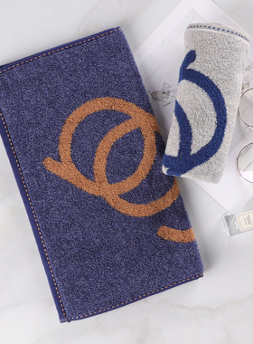 孚日洁玉纯棉吸水毛巾 全棉成人柔软家用面巾 J1028F商务男士情侣