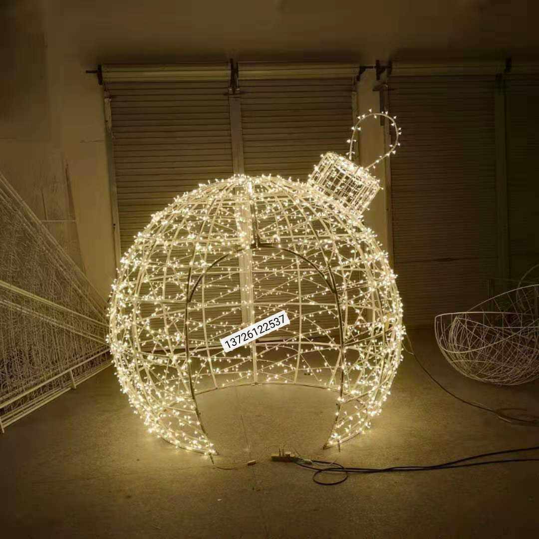 户外防水半圆造型灯,圣诞节装饰灯,商场,广场装饰灯,景观灯.