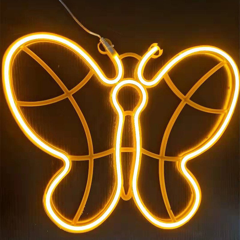 户外防水蝴蝶挂树灯,led蝴蝶造型灯,亮化装饰挂树上的造型灯