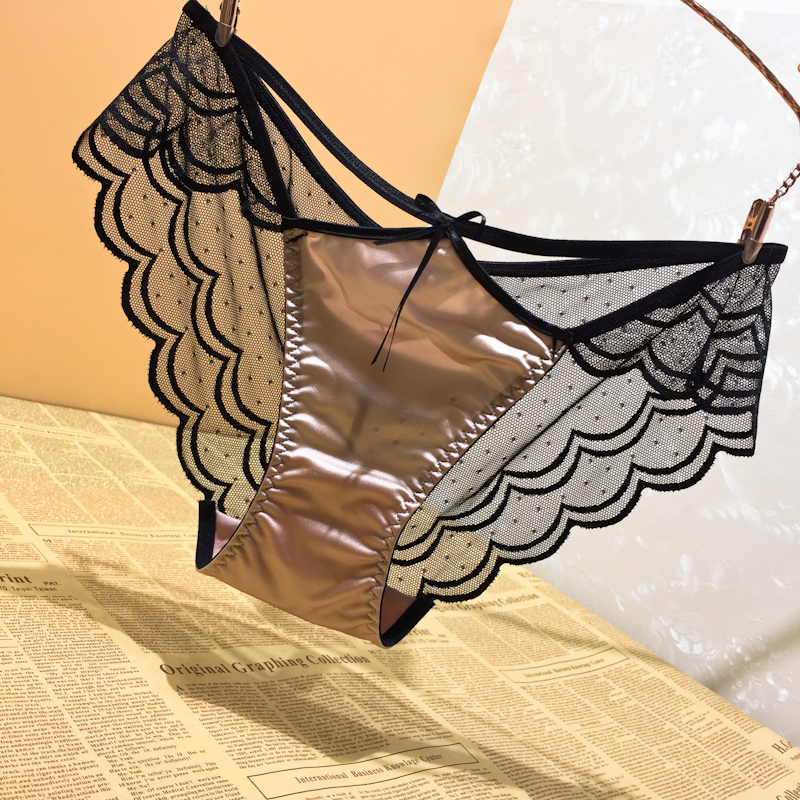 法式蕾丝性感女内裤低腰迷人诱惑