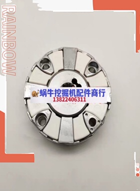 挖掘机神钢75三一SY65 75日立ZX55 60 70 液压泵连接胶 35H联轴器