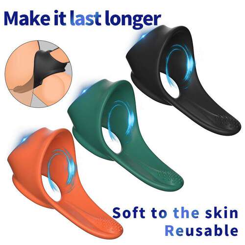 An elastic ring that can prolong sexual intercourse duration
