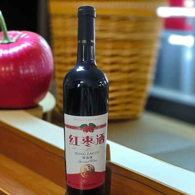 山东特产万德酒业我善红枣红酒