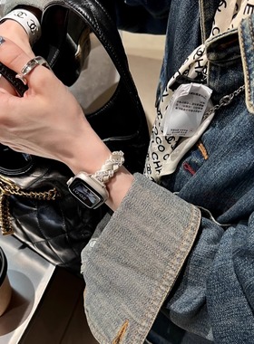 IAMYEE塞纳手镯设计表带适用applewatch3456SES7S8S9S10iwatchS11